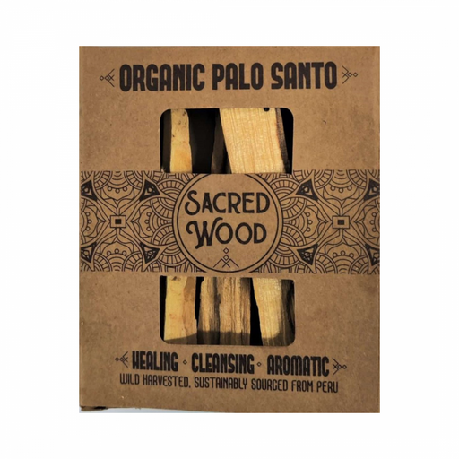 Sacred Wood Organic Palo Santo, 5 Sticks - The Health Shop