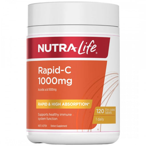Nutra-Life Rapid-C 1000mg 120tabs