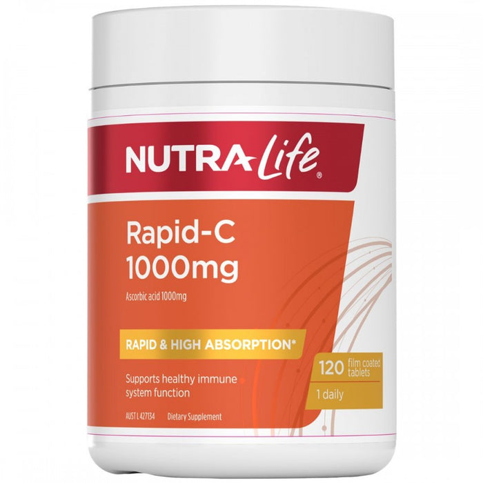 Nutra-Life Rapid-C 1000mg 120tabs