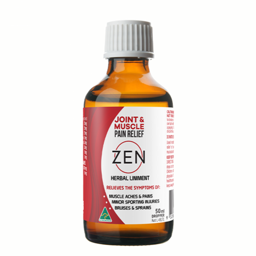 ZEN Herbal Liniment 50ml Dropper - The Health Shop