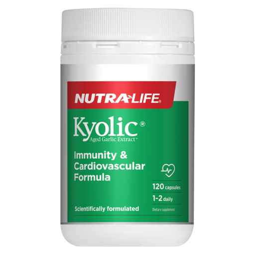 Nutra-Life Kyolic Aged Garlic Extract 120caps - The Health Shop