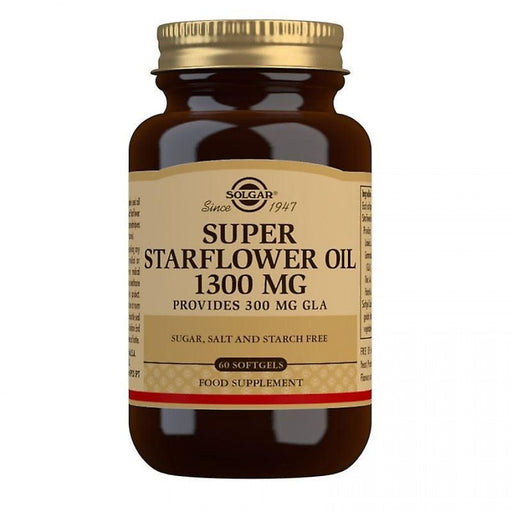 Solgar Super Starflower Oil 1300mg 60softgels - The Health Shop