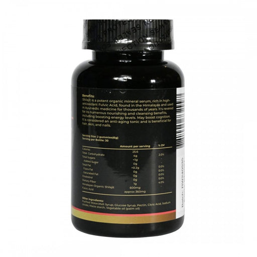 My Detoxify Shilajit Gummies 600mg 60 gummies