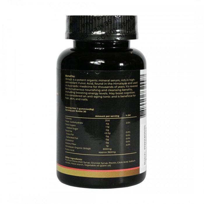 My Detoxify Shilajit Gummies 600mg 60 gummies