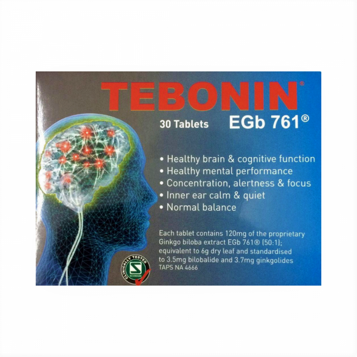 Tebonin EGb 761 30tabs - The Health Shop