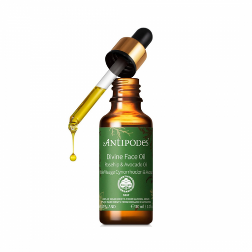 Antipodes Divine Face Oil Rosehip & Avocado Oil 30ml - The Health Shop