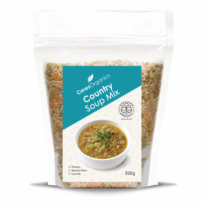 Ceres Organics Country Soup Mix Organic 500g - The Health Shop