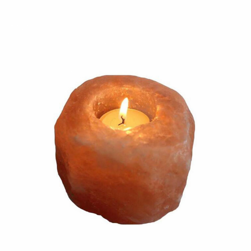 Himalayan Salt Crystal Tea Light Holder - The Health Shop