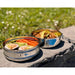 Meals In Steel Twin Layer Tiffin Round Bento Lunchbox, Stainless Steel