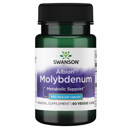 Swanson Albion Molybdenum 400mcg 60vcaps - The Health Shop