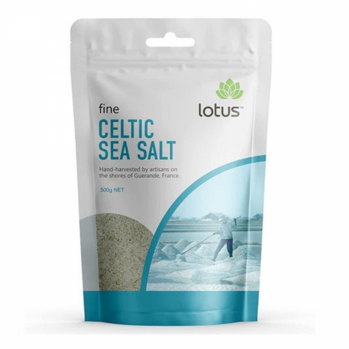 Lotus Fine Celtic Sea Salt 500g