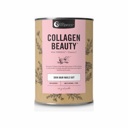 Nutra Organics Collagen Beauty Powder, Unflavoured 450g - The Health Shop