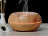 Ultrasonic Aromatherapy Diffuser, Dark Wood Colour - The Health Shop