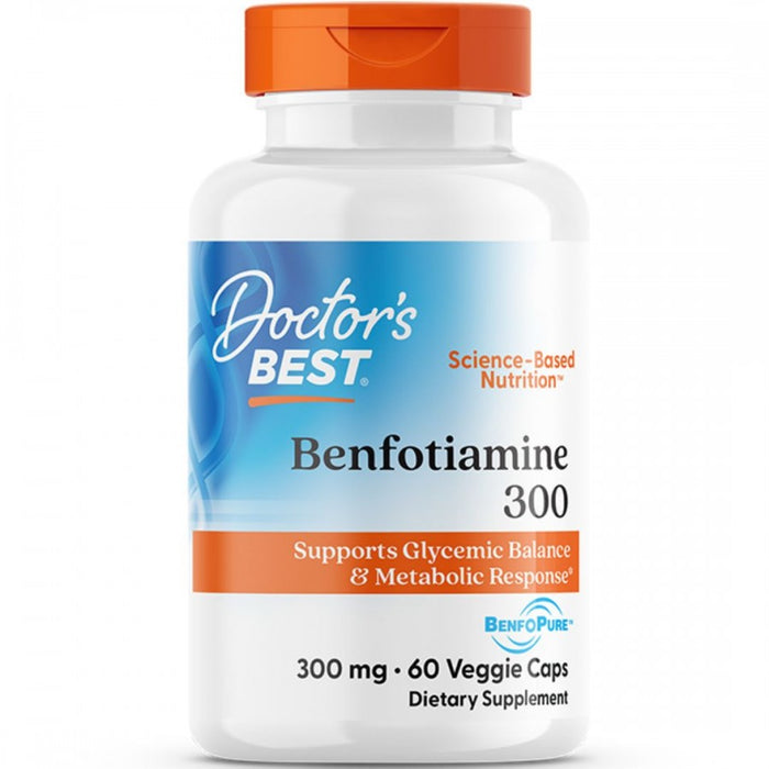 Doctor's Best Benfotiamine 300mg 60vcaps
