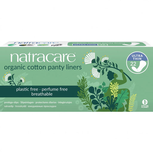 Natracare Organic Cotton Panty Liners, Ultra Thin x 22 - The Health Shop