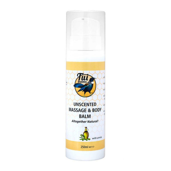 Tui Balms Massage & Body Balm UNSCENTED 250ml Pump