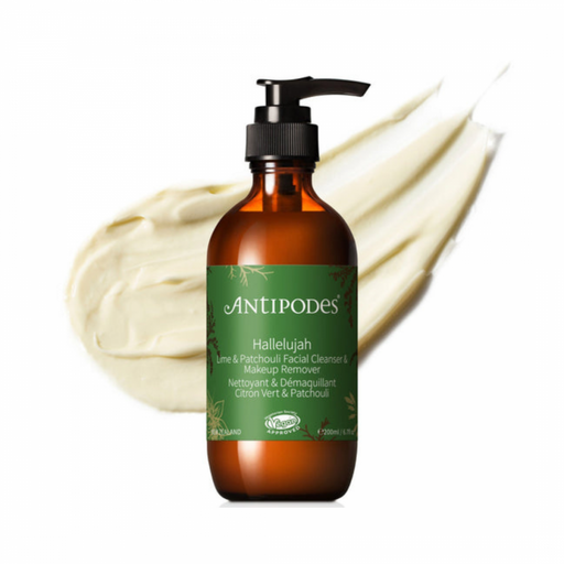 Antipodes Hallelujah Lime & Patchouli Cleanser & Makeup Remover 200ml - The Health Shop