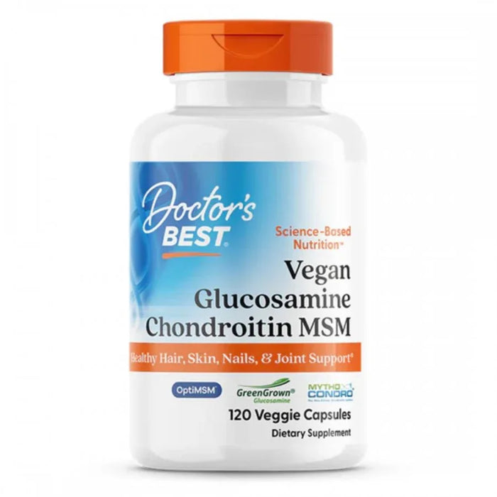 Doctor's Best VEGAN Glucosamine Chondroitin MSM 120vcaps Natural Health > Supplements > Combination Formulas