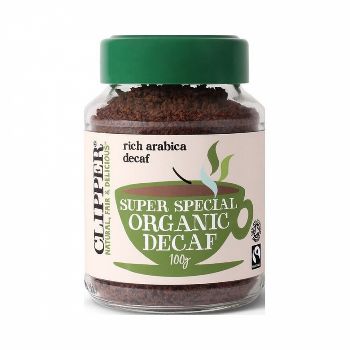 Clipper Super Special Organic Decaf Coffee 100g - The Health Shop