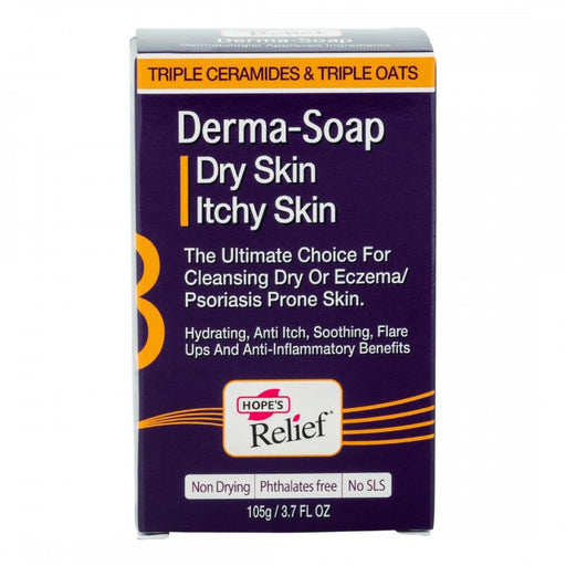 Hope's Relief Derma-Soap 105g - The Health Shop