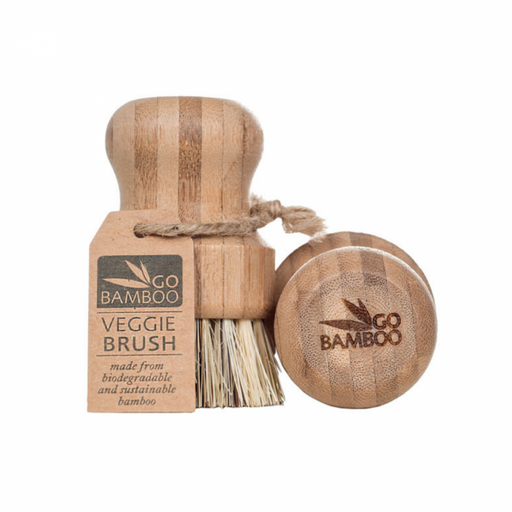 Go Bamboo Veggie Brush - The Health Shop