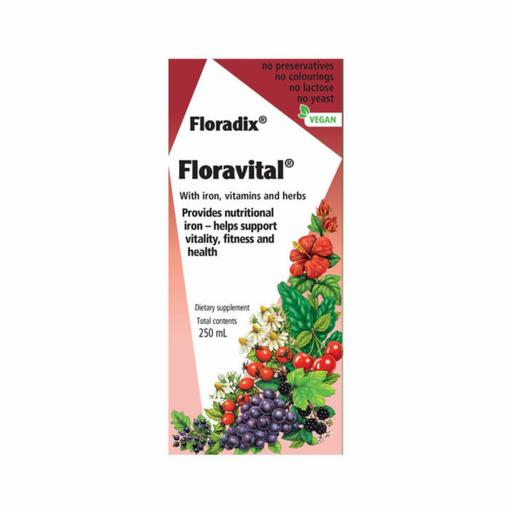 Floradix Floravital Liquid Iron and Vitamin Formula - The Health Shop