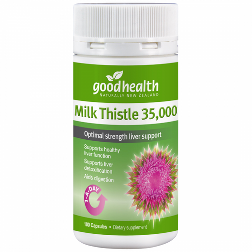 Goodhealth Milk Thistle 35,000 100caps - The Health Shop