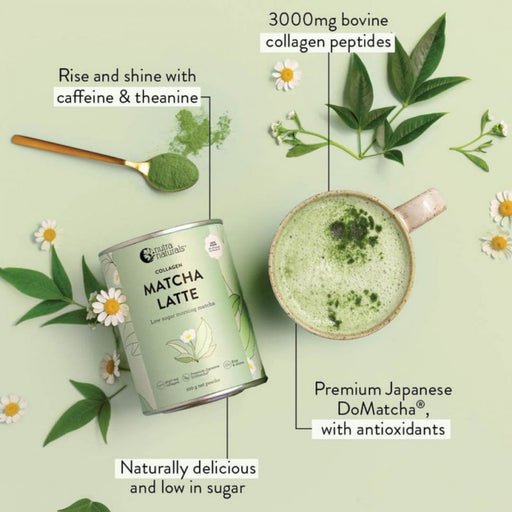 Nutra Organics Collagen Matcha Latte 100g