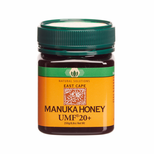 Natural Solutions East Cape Manuka Honey UMF 20+ 250g - The Health Shop