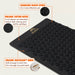 Shakti Premium Acupressure Mat - Black - Level 3