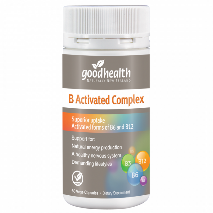 Goodhealth B Activated Complex 60caps - The Health Shop