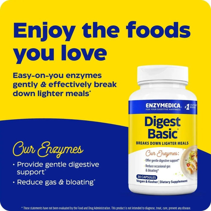 ENZYMEDICA Digest Basic 30 capsules