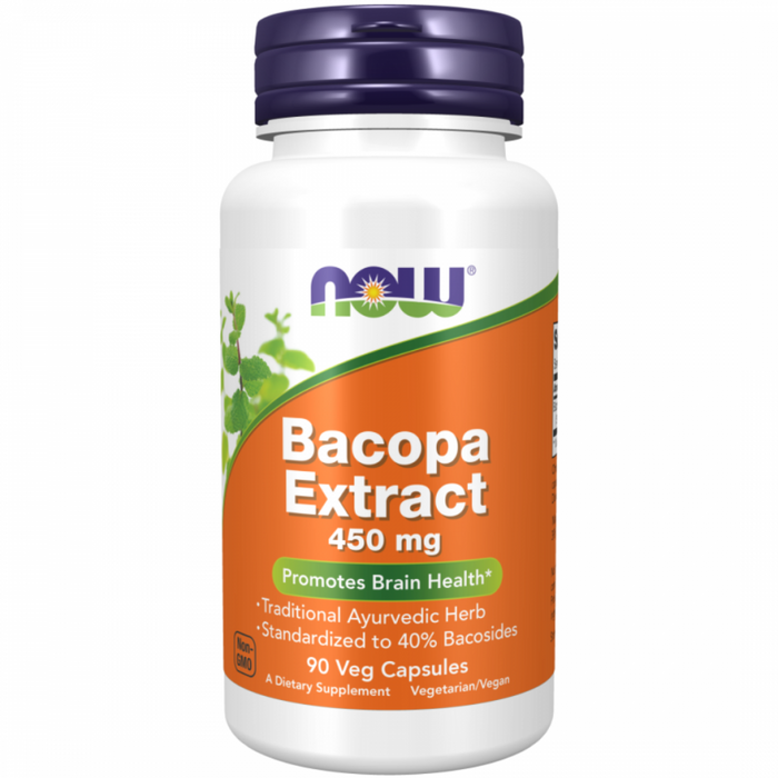 NOW Bacopa Extract 450mg 90vcaps