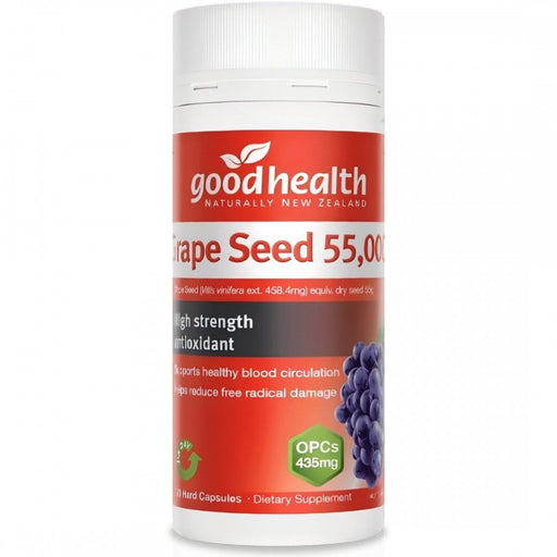 Goodhealth Grape Seed 55,000mg 120caps - The Health Shop