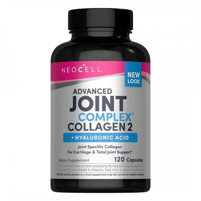 NeoCell Advanced Joint Complex Collagen 2 + Hyaluronic Acid 120caps Natural Health > Specialty Products > Collagen