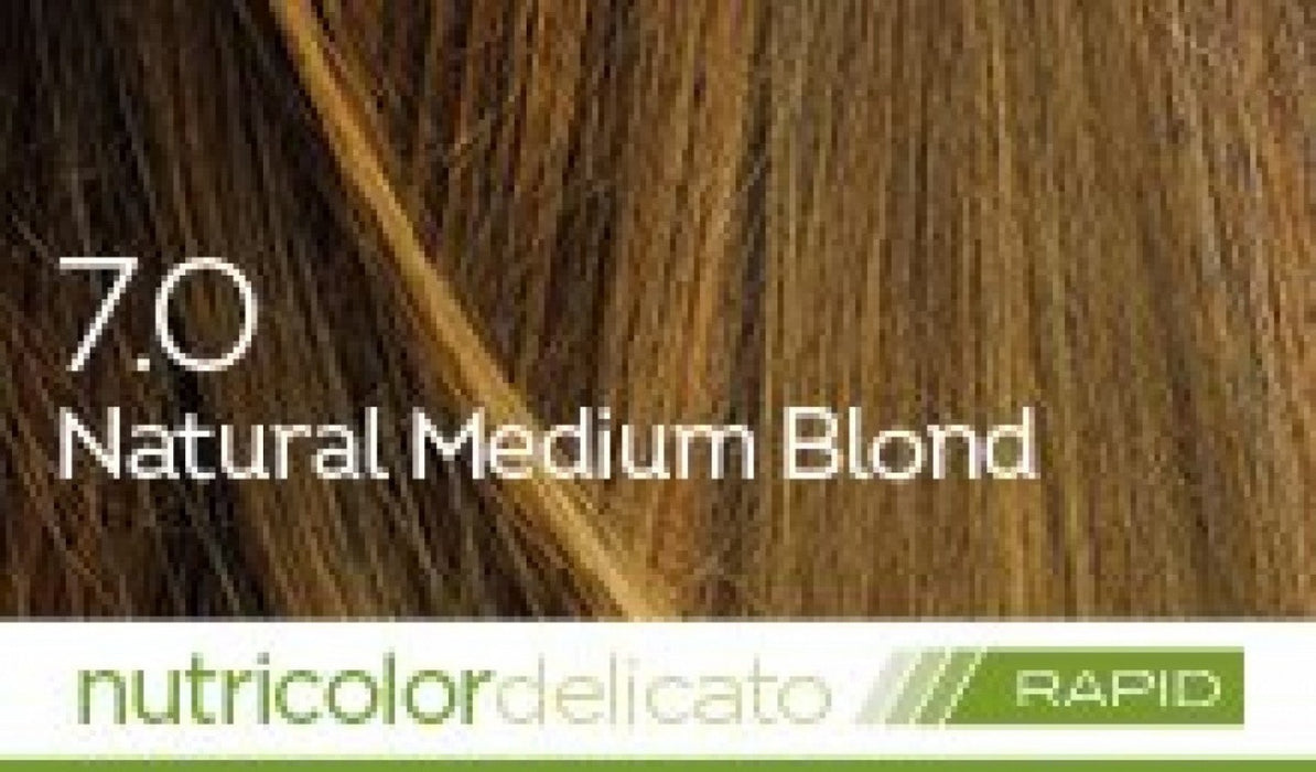 BioKap Nutricolor Delicato RAPID 7.0 Natural Medium Blond