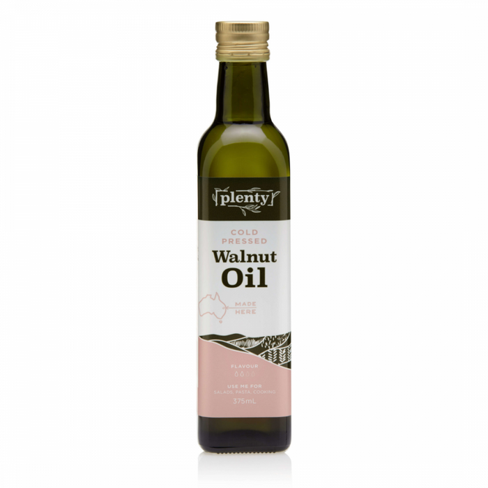 plenty Cold Pressed Walnut Oil 375ml - The Health Shop