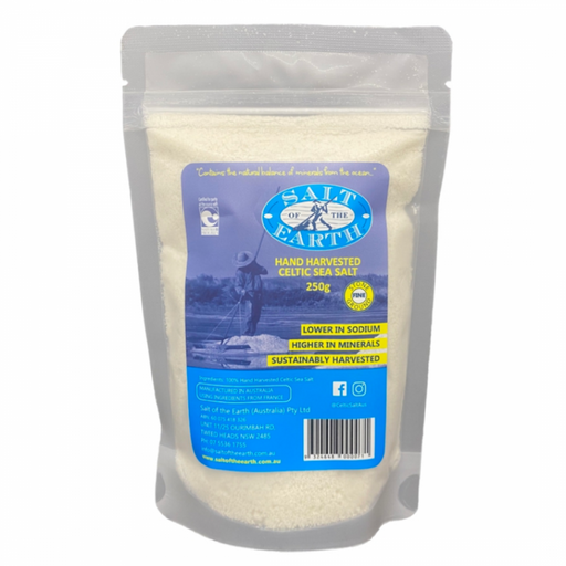 Salt Of The Earth Celtic Sea Salt, Fine 250g - The Health Shop