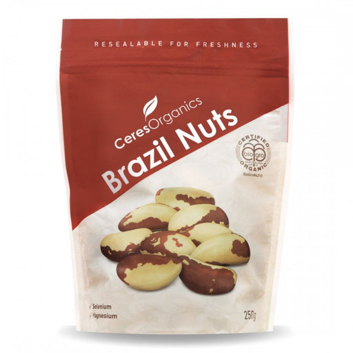 Ceres Organics Brazil Nuts 250g - The Health Shop