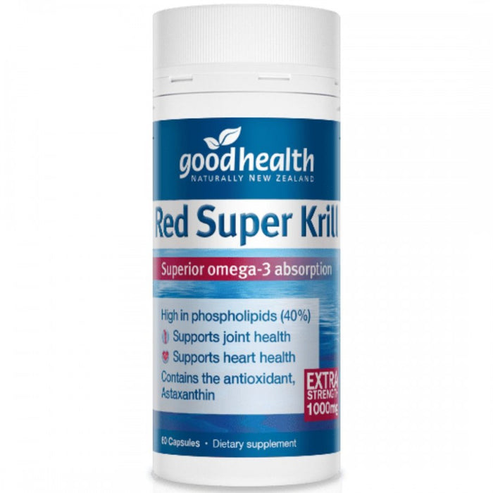 Goodhealth Red Super Krill 1000mg 60caps