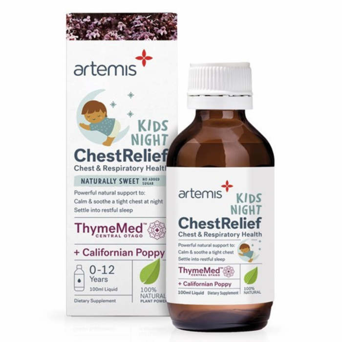 Artemis Kids ChestRelief Night 100ml - The Health Shop