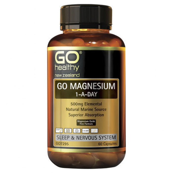 GO Healthy Magnesium 1-A-Day 60caps - The Health Shop