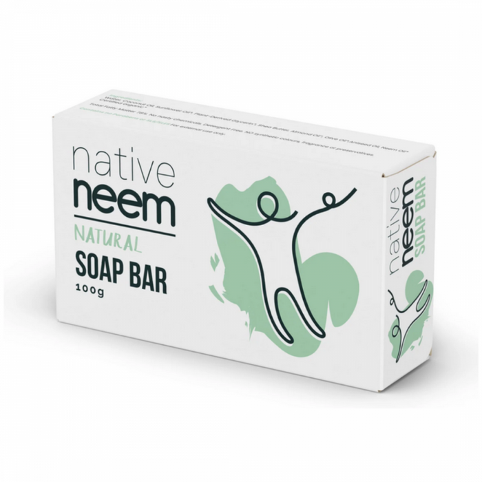 Native Neem Natural Soap Bar 100g - The Health Shop