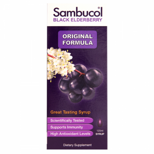 Sambucol Black Elderberry Original Formula 120ml - The Health Shop