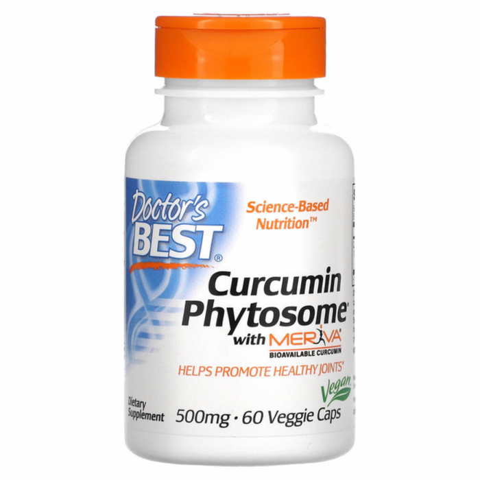 Doctor's Best Curcumin Phytosome with Meriva 500mg 60vcaps - The Health Shop