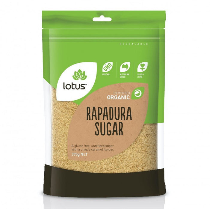 Lotus Organic Rapadura Sugar 375g