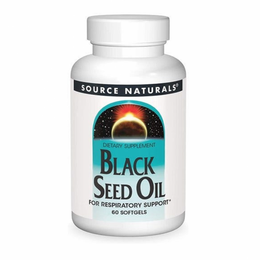 Source Naturals Black Seed Oil 60 softgels - The Health Shop