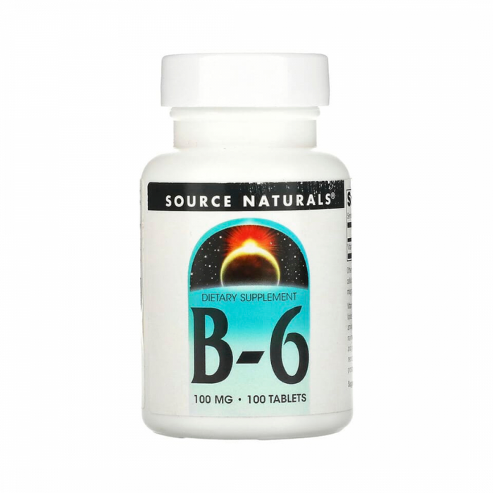 Source Naturals B-6 100mg 100tabs