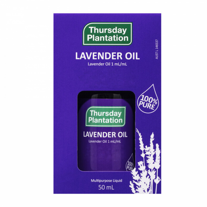 Thursday Plantation Lavender Oil 100% Pure 50ml - The Health Shop