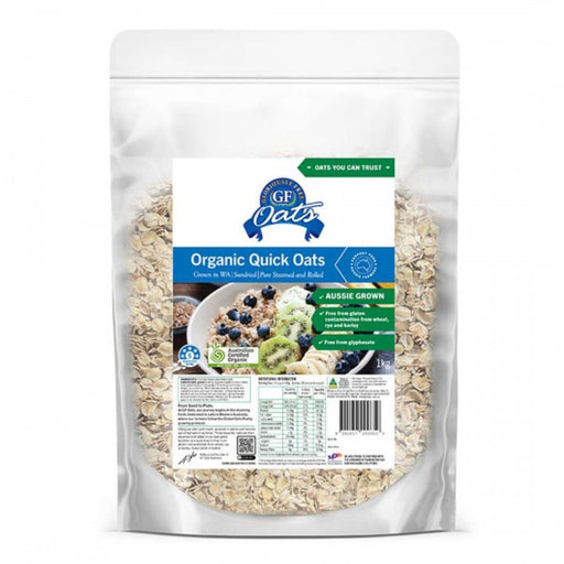 GF Oats Organic Quick Oats 1kg